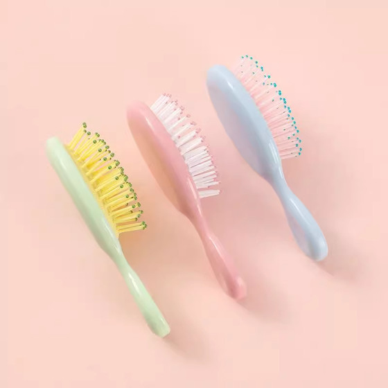 Cartoon cute girl air cushion air bag comb ins portable massage comb personalized printed comb mini small comb
