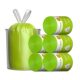 Mosquito repellent mugwort drawstring garbage bag for household bathroom and kitchen portable thickened household large car plastic bag
