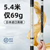 High-carbon fishing rod imported from Japan, ultra-light and ultra-hard