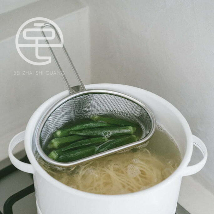 日本进口下村不锈钢18-8捞面勺火锅网漏勺米线漏网小捞勺厨房家用,淘宝优惠券,粉丝福利购,淘宝优惠卷