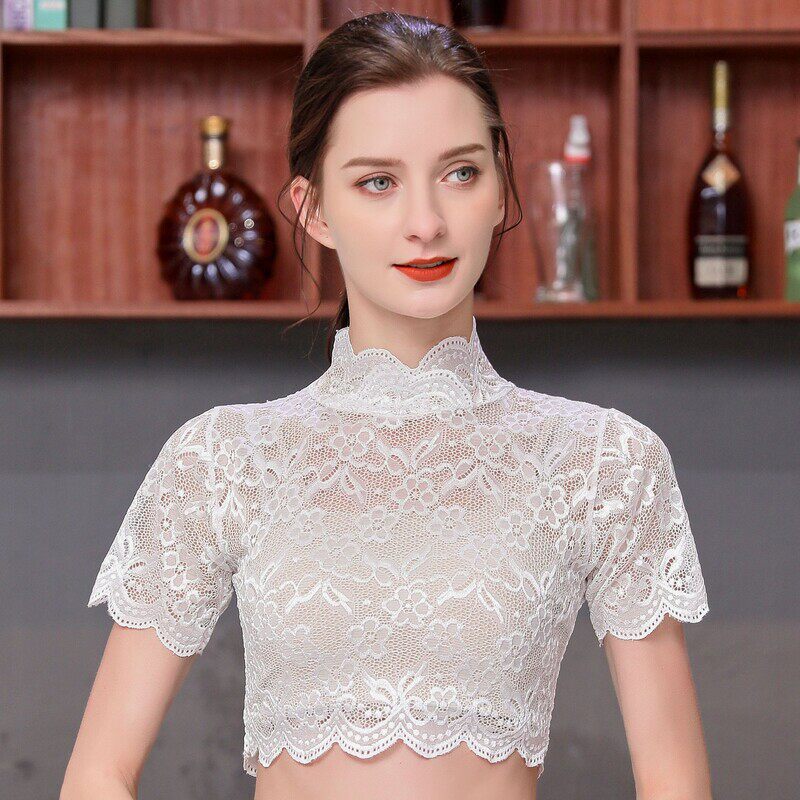 蕾丝打底衫假领子女百搭假领假衣领 olnvcx背心吊带