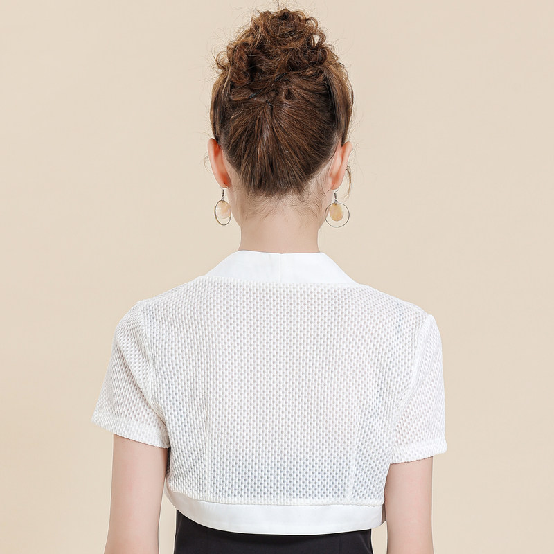 夏短袖蕾丝女开衫薄配外搭吊带裙子 olnvcx短外套