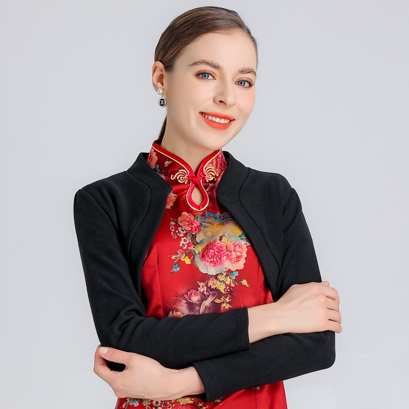 2022德绒保暖短外套小香风外搭坎肩 olnvcx短外套