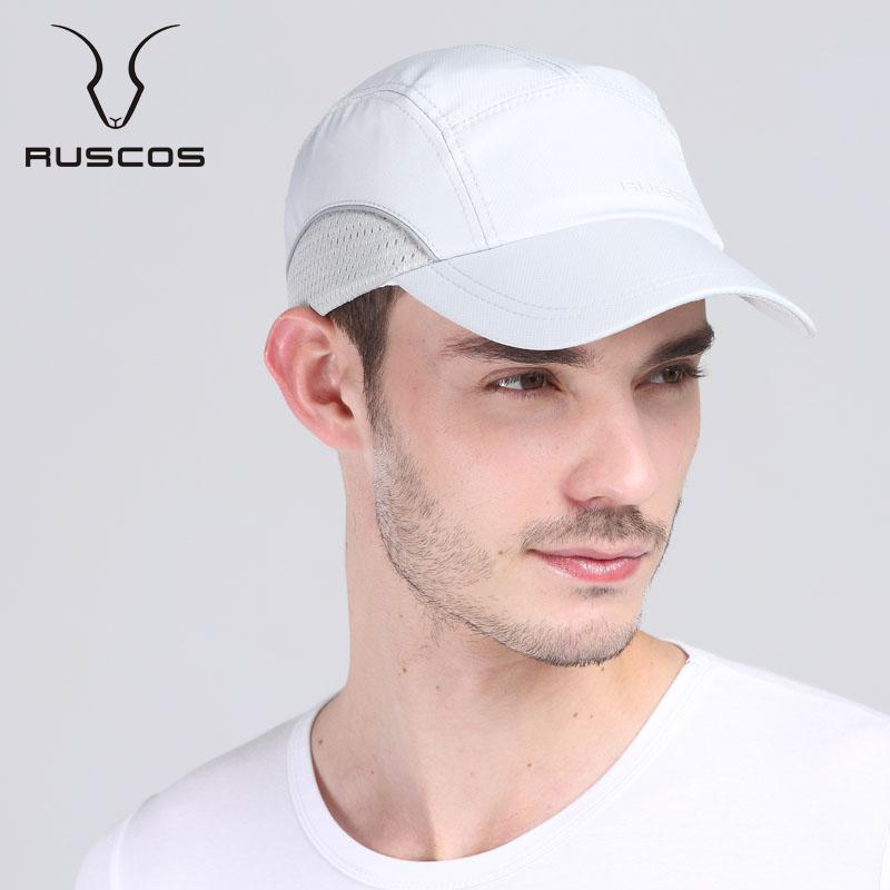 德国RUSCOS专柜正品男士夏季休闲户外平顶帽子 太阳帽遮阳防晒