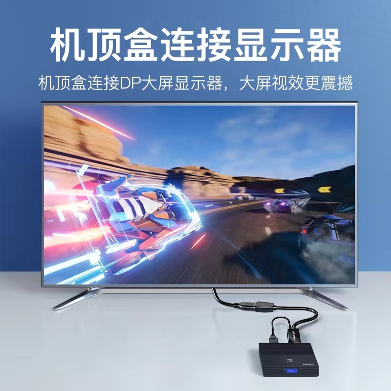 hdmi转dp线4k60hz转换器144hz高清转接线头电脑接DP显示器连接头 - 图3