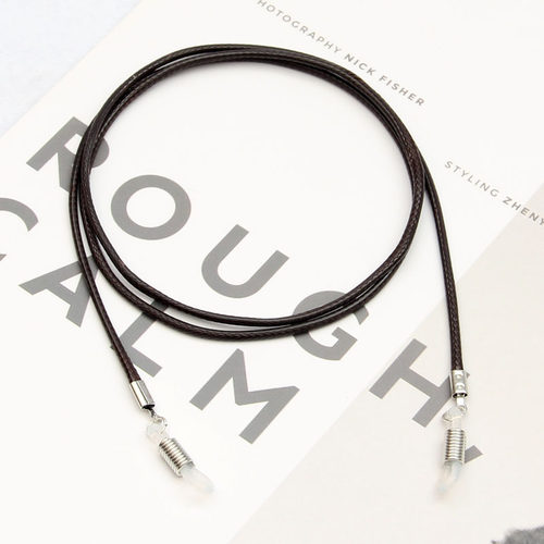 韩国进口网红蜡绳眼镜链条挂脖时尚墨镜男女士防滑儿童眼镜绳子 - 图2