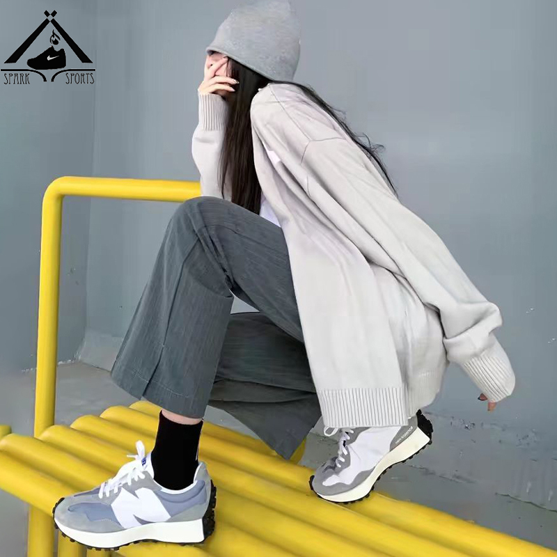 New Balance 新百伦NB 327系列元祖灰男女同款百搭复古低帮休闲鞋