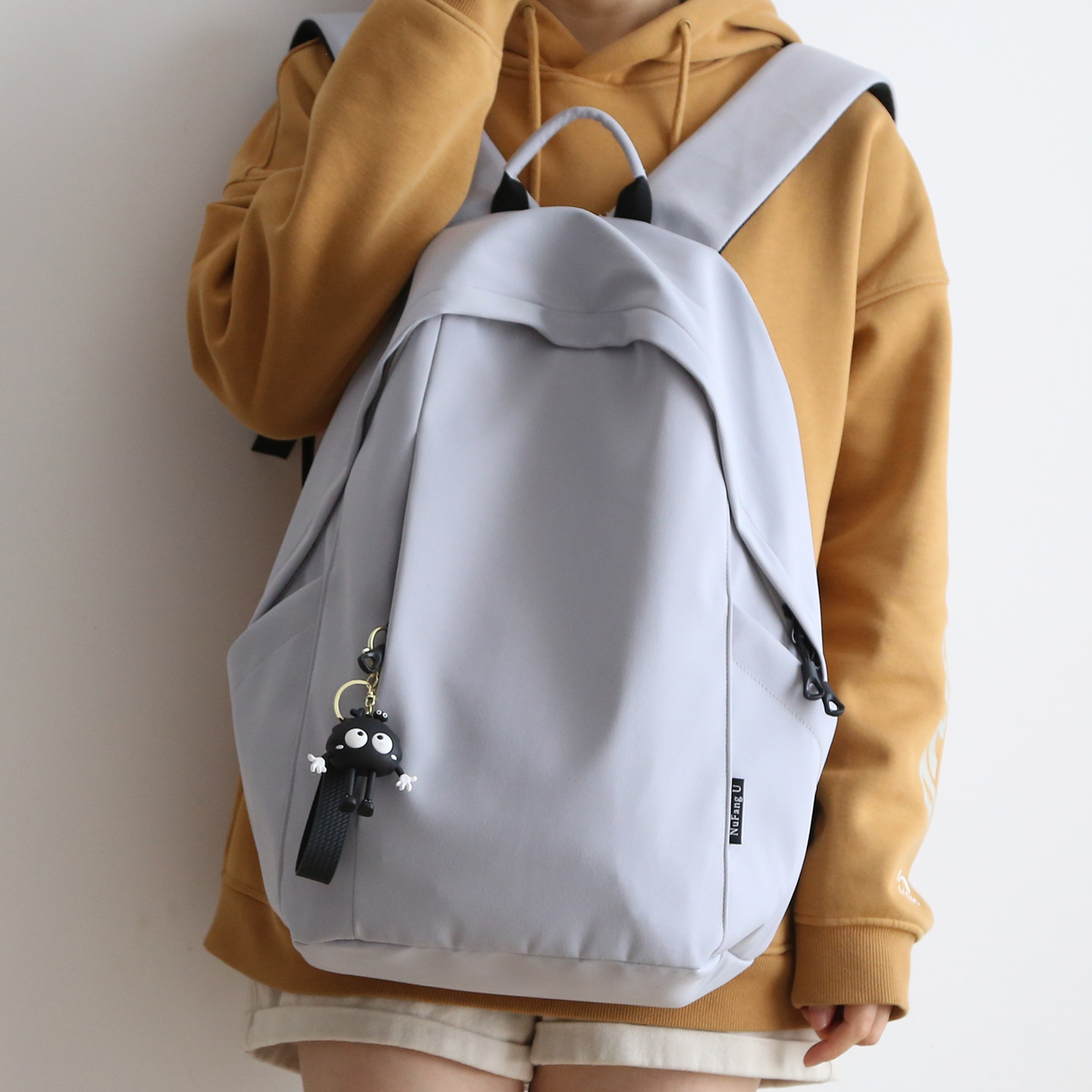 NR轻便大容量双肩包女书包初中女生大学生男登山包旅游双肩背包,淘宝优惠券,粉丝福利购,淘宝优惠卷