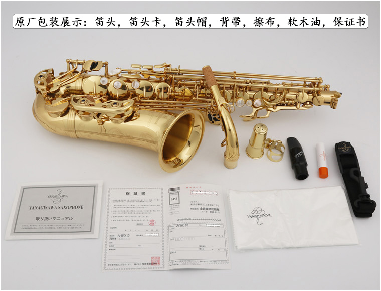 SAXOPHONE ALTO WO10 YANAGISAWA 中音萨克斯 W010 柳泽 日本 SAXOPHONE ALTO WO10 YANAGISAWA 中音萨克斯 W010 柳泽 日本