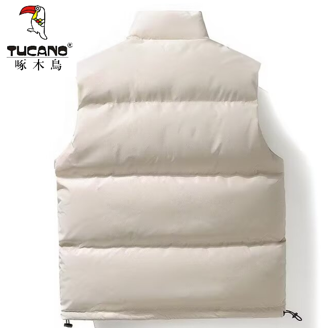 啄木鸟棉衣马甲男女款2025新款背心秋冬季加厚保暖坎肩棉服外套男,淘宝优惠券,粉丝福利购,淘宝优惠卷