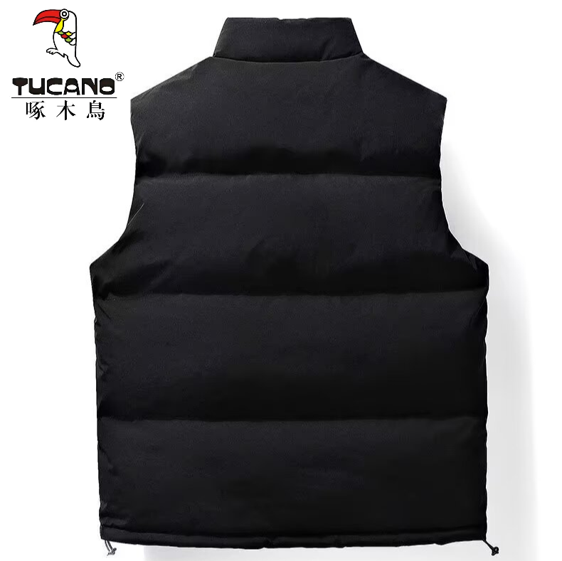 啄木鸟棉衣马甲男女款2025新款背心秋冬季加厚保暖坎肩棉服外套男,淘宝优惠券,粉丝福利购,淘宝优惠卷