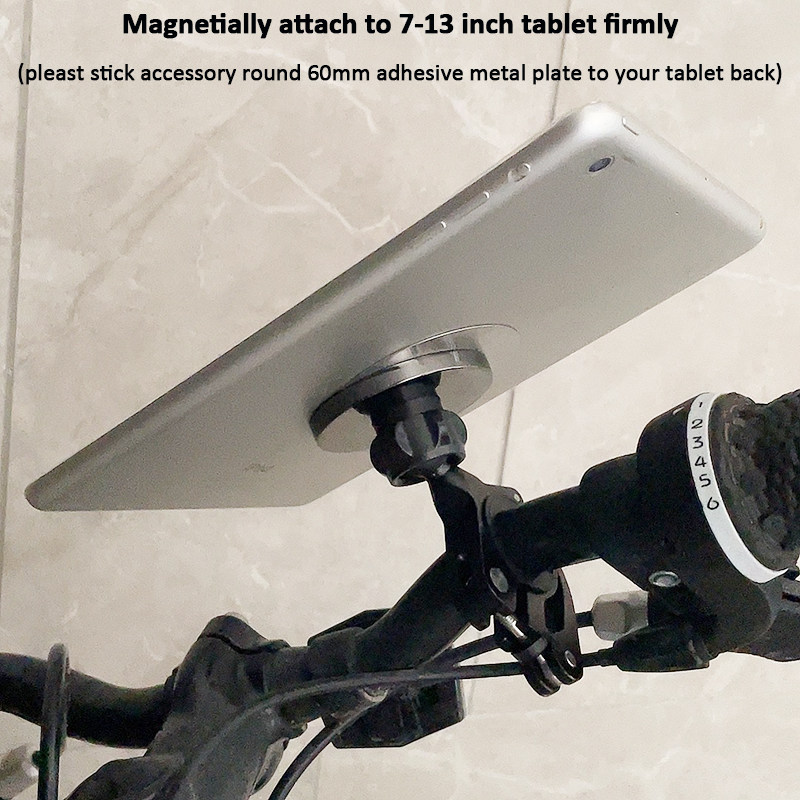 摩托车磁吸手机支架牢固全磁力快拆式车把后视镜通用防掉落导航架,淘宝优惠券,粉丝福利购,淘宝优惠卷