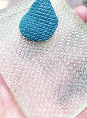 面点金鱼饺模具鳞片酒店面塑diy
