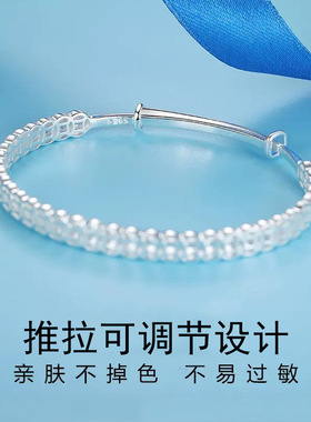 民族风钱多多手镯女金钱币手环2025年新爆款母亲节520礼物送闺蜜