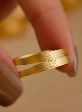 极细哑光质感萌系小众情侣男孩女