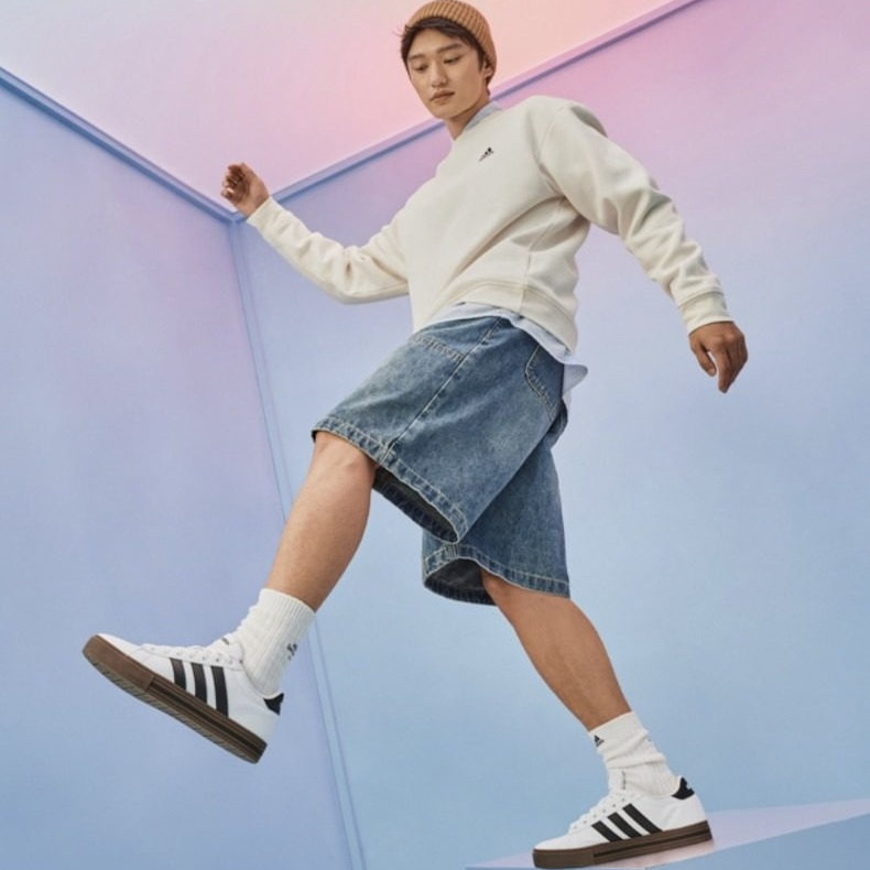 adidas阿迪达斯百搭男女复古运动百搭休闲板鞋JR0077,淘宝优惠券,粉丝福利购,淘宝优惠卷