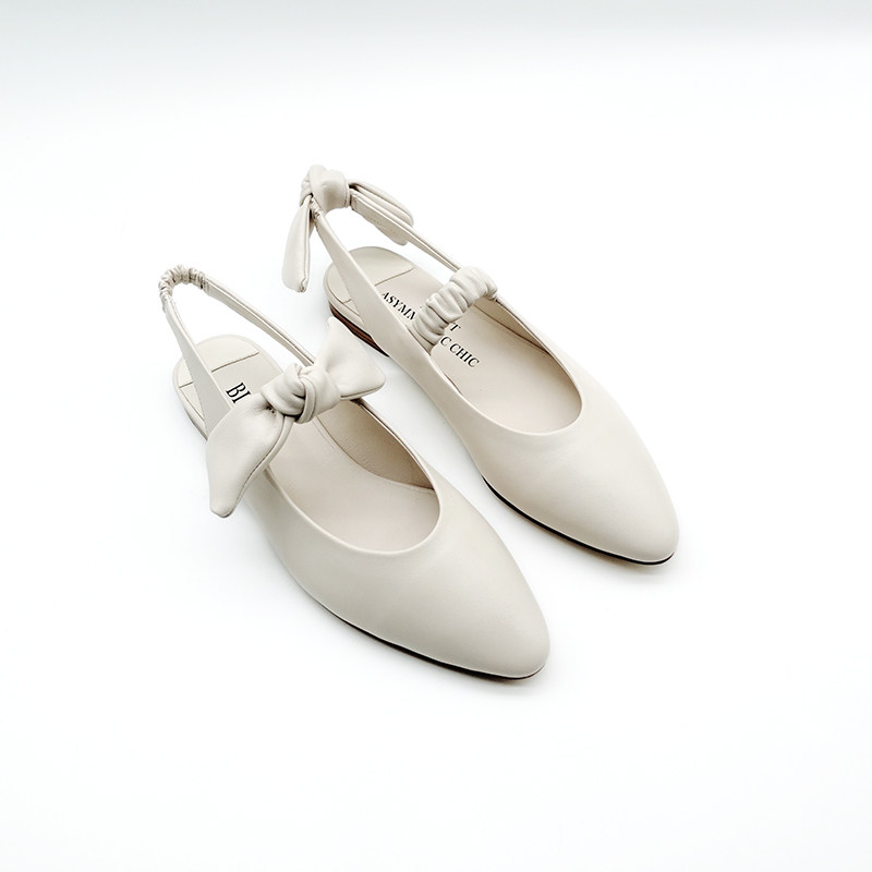 BIUCILI 原创设计师 蝴蝶结杏仁头甜酷玛丽珍平底单鞋法式凉鞋女,淘宝优惠券,粉丝福利购,淘宝优惠卷