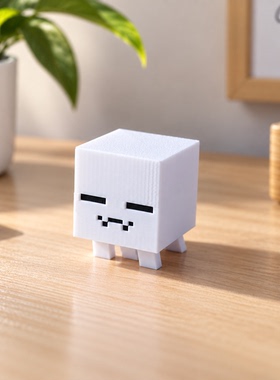 我的世界善魂3D打印桌面摆件