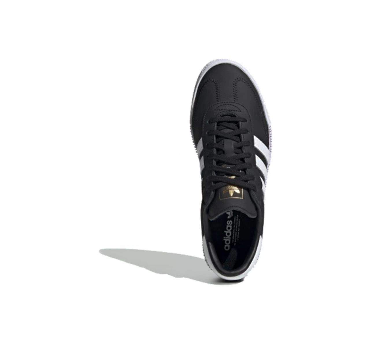 Adidas/阿迪达斯SAMBAROSE女子松糕厚底低帮休闲小白鞋 EF4968 - 图2