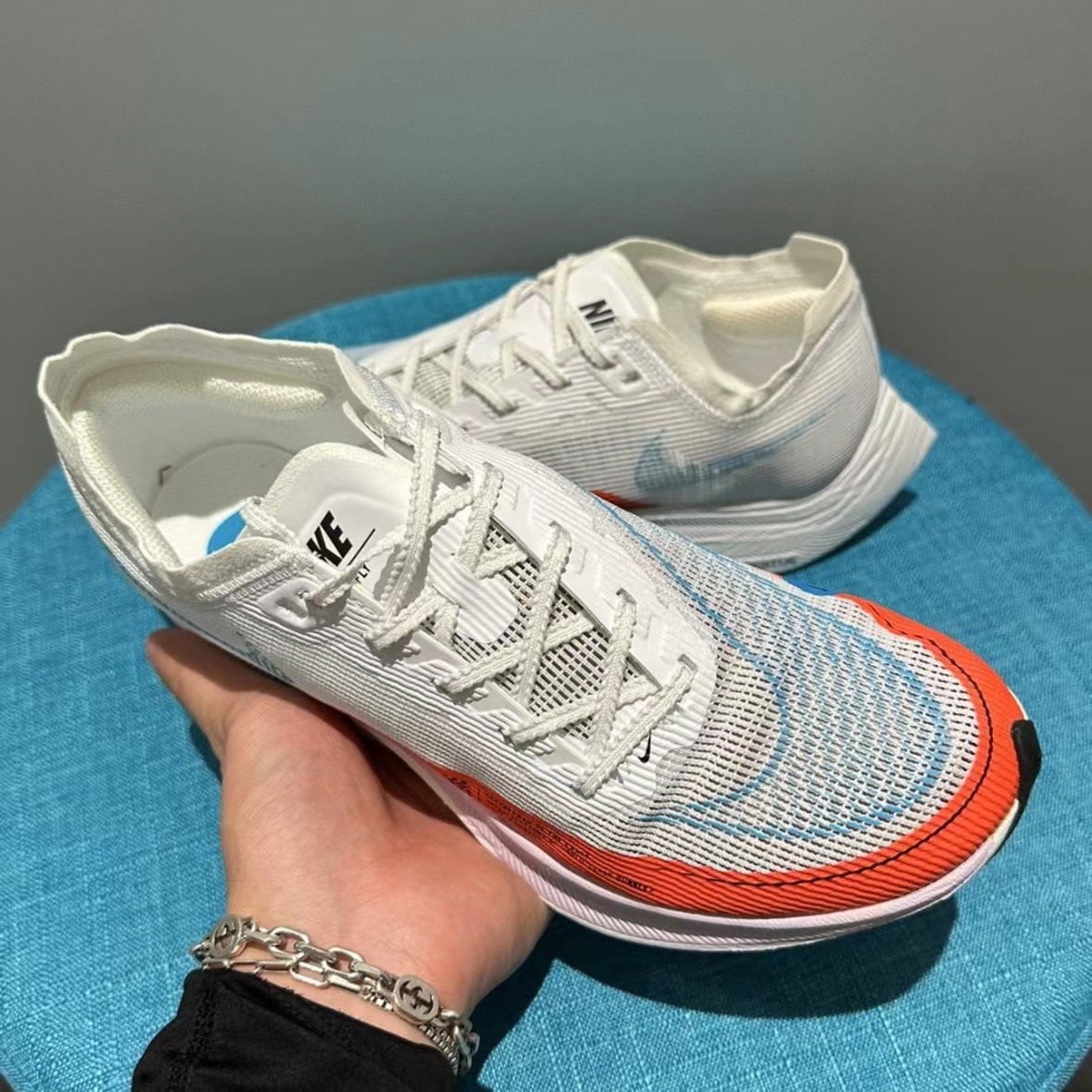 Nike耐克ZoomX Vaporfly Next% 2 碳板竞速马拉松跑鞋 CU4123-102 - 图1