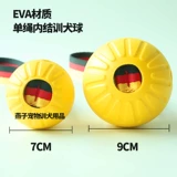 Шар для домашних животных во время мяча, большой тренер для собак, собака -молярная эластичная одноразовая однонаправленная кусая вода -пополох