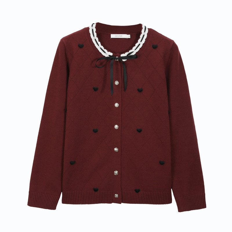 【甜美温柔减龄百搭毛】纤莉秀大码女装优雅圆领上衣胖mm冬装新款,淘宝优惠券,粉丝福利购,淘宝优惠卷