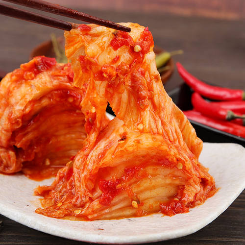 锦喜顺辣白菜韩式泡菜下饭菜东北酱菜朝鲜族风味咸菜整箱商用批发 - 图0