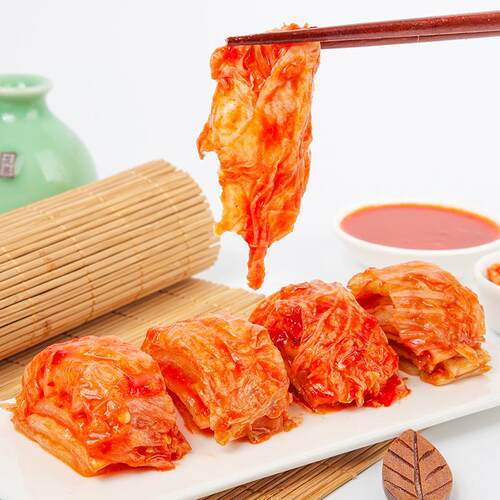 锦喜顺辣白菜韩式泡菜下饭菜东北酱菜朝鲜族风味咸菜整箱商用批发 - 图3