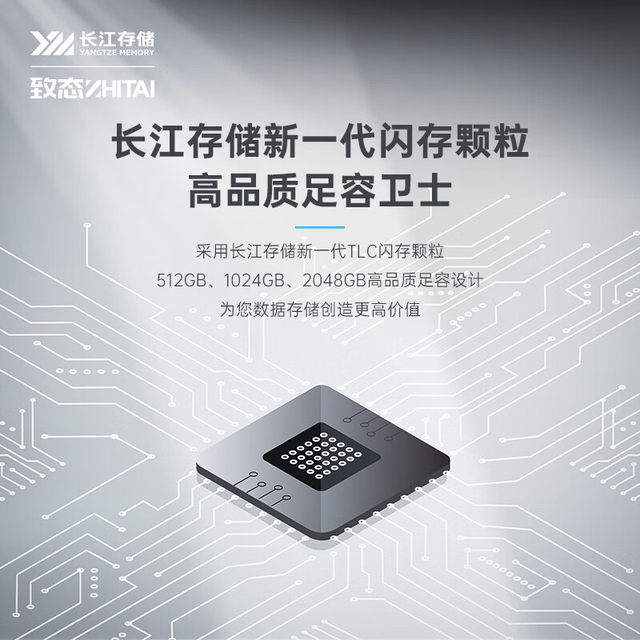 ZhiTian TiPlus5000/7100 ZhiTi TI600 Yangtze River Storage 512G/1TB/2T Solid State M2 Hard Drive SSD