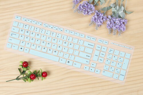 适用联想M120K kb4721 k5819 c5030 KU1153键盘保护膜C340 C360 260 B540 C440 445一体机键盘防尘罩 - 图2