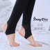 Quần legging nữ mùa đông màu đen cộng với nhung dày eo cao Chân thon mỏng và ấm để giữ ấm đôi chân trên quần lót - Xà cạp