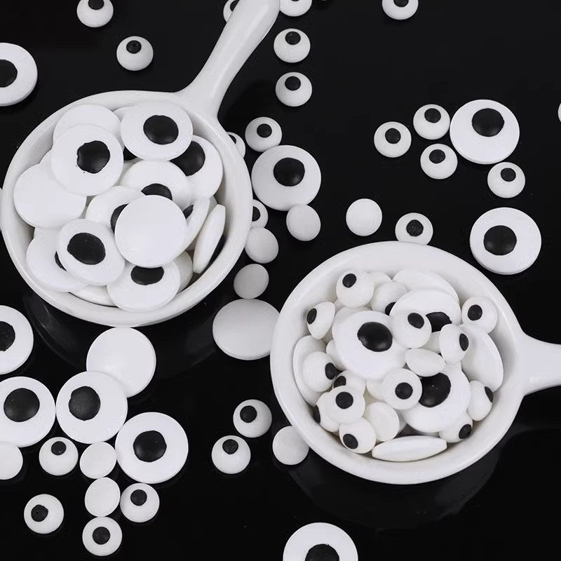 万圣节烘焙蛋糕装饰糖珠搞怪眼睛菜刀巫师帽糖偶派对甜品台摆件