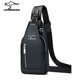 Casual small backpack waist bag Oxford cloth shoulder bag