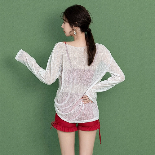 Летний купальник, раздельный сексуальный комплект, популярно в интернете, 3 предмета, по фигуре