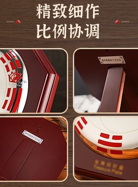 邵伟华八卦镜凸镜大门口窗户家用太极阳台九宫不锈钢家居装饰摆件