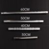 Dumbbell bar accessories connector extension 60cm rubber coated