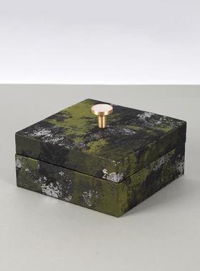 中古风纯铜首饰盒装饰品