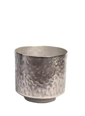 印度进口铝合金高级小花器样板间小众金属高端果盘花瓶装饰品摆件