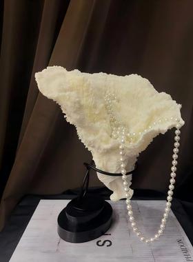 中古风人造珊瑚造型摆件