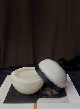 现代轻奢进口天然大理石香薰精油摆件样板间售楼处客厅桌面装饰品