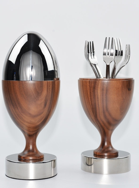 现代简约食用不锈钢咖啡壶套装装饰品摆设样板间高端咖啡酒具组合