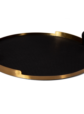 现代不锈钢托盘样板间桌面装饰