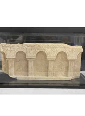 现代轻奢简约天然石材手工建筑雕塑样板间售楼处小众大理石雕塑