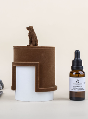 现代轻奢简约曼陀罗情迷罗马精油扩香器样板间酒店矿石香薰装饰品