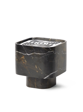 现代简约天然大理石无烟火香薰精油摆件样板间少众卧室香薰装饰品