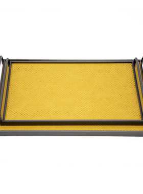 不锈钢皮革现代简约轻奢客厅