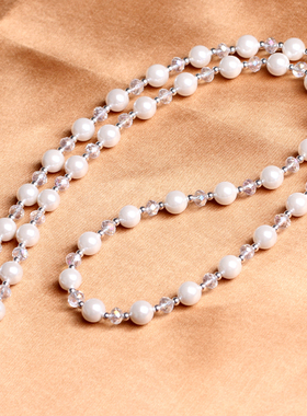 泰国佛牌链子 毛衣链佛牌专用链子珍珠链