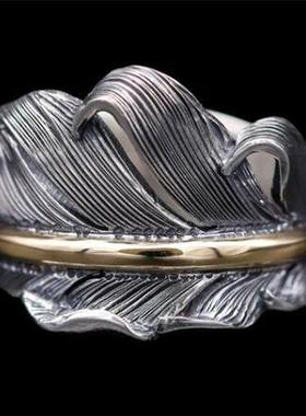 HorizonBlue925银休闲戒指