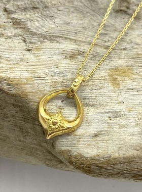 ARIZONA925飞鹰太阳神项链吊坠