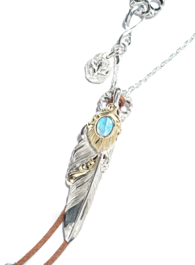 Egosiu羽酱白玉兰项坠吊坠